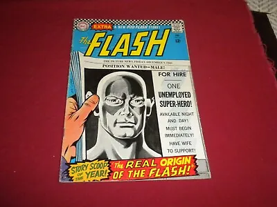 Buy BX3 Flash #167 Dc 1967 Comic 5.0 Silver Age (Loose Centerfold) • 6.99£