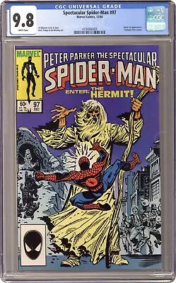 Buy Spectacular Spider-Man Peter Parker #97 CGC 9.8 1984 4194966009 • 87.63£