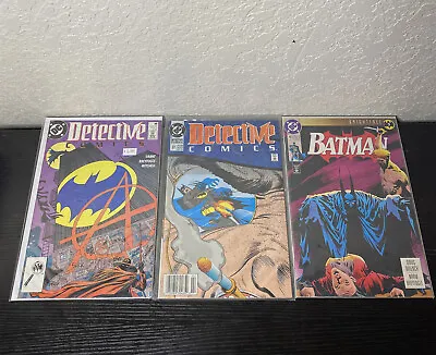 Buy DC Detective Comics 608&611 - Batman 493 May 93 Knightfall 3 • 9.45£