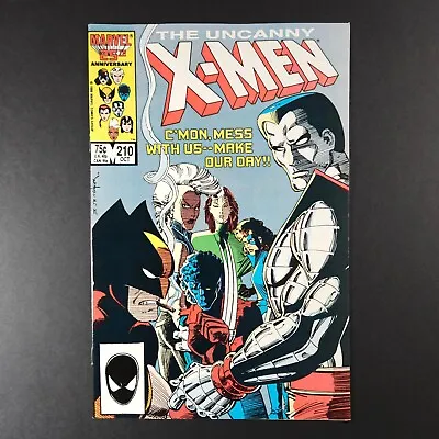 Buy Uncanny X-Men #210 | Marvel 1986 | 1st Marauders Cameo | VF • 6.31£