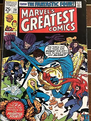 Buy Marvels Greatest Comics / Marvel Comics / 1970 / Issue 28 • 20£