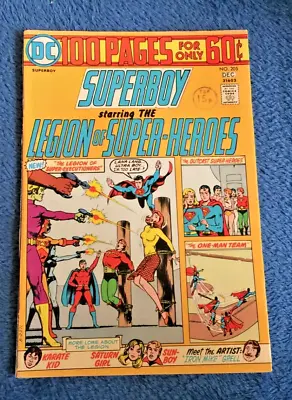 Buy Free P&P; Superboy & The Legion Of Super-Heroes #205, Dec 1974; 100 Pages! (JC) • 8.99£