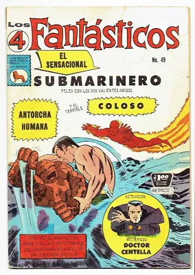 Buy MEXICAN STRANGE TALES #125 SUB-MARINER Vs THING LA PRENSA 1965 MEXICO IN SPANISH • 319.80£