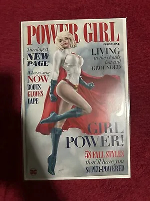 Buy Power Girl #1 Natali Sanders Variant Action Comics Limited 800 W/coa • 39.42£