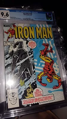 Buy Iron Man #194 CGC 9.6 NM+ 1st Appearance Of The Scourge Of All Evil! • 56.76£