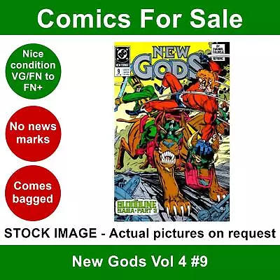 Buy DC New Gods Vol 4 #9 Comic - VG/FN+ 01 October 1989 • 2.99£