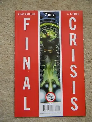 Buy FINAL CRISIS #2 (of 7) - DC Comics - Aug.2008 - Grant Morrison - NM Condition • 5.50£