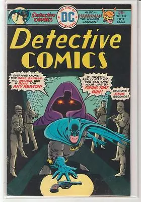 Buy Detective Comics #452 Batman Hawkman 8.0 • 14.24£