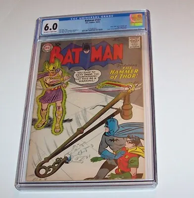 Buy Batman #127 - DC 1959 Silver Age Issue - CGC FN 6.0 - Joker Story - Thor Cover • 275.83£