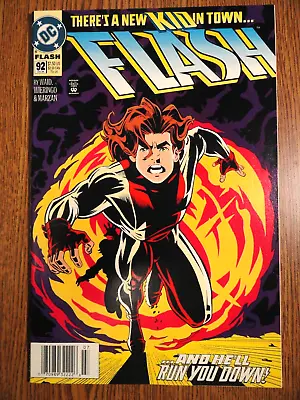Buy Flash V 2 #92 RARE Newsstand Waid Key 1st Impulse Wally West Kid Multiverse DC • 38.35£