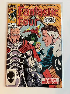 Buy Fantastic Four #273 1st Full Nathaniel Richards (Dec 1984 Marvel Comics) • 15.77£