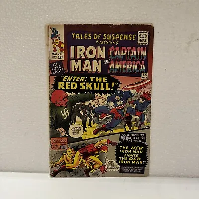 Buy Tales Of Suspense 65 1965 1st Silver Age Appearance Of Red Skull • 68.31£