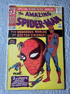 Buy Amazing Spider-Man King-Size Annual #2 - 1st Dr. Strange Crossover  • 105.32£