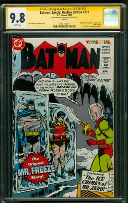 Buy Batman 121 CGC SS 9.8 Sheldon Moldoff Signed 1st Mr. Freeze TRU Ed  • 632.23£