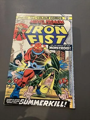 Buy Marvel Premiere & Iron Fist #24  - Marvel Comics 1975 • 4.95£
