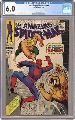 Buy Amazing Spider-Man #57 CGC 6.0 1968 4387410016 • 107.94£