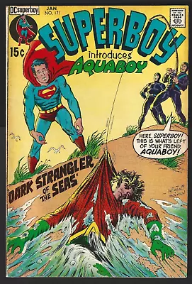 Buy Superboy #171 (1971) DC Comics- First Appearance Of Aquaboy- SEE PICTURES • 11.92£