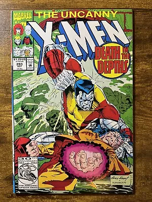 Buy Uncanny X-men 287 Direct Edition Andy Kubert Colossus Cover Marvel Comics 1992 • 2.36£