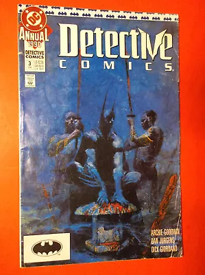 Buy Detective Comics Annual # 3 - Vg+ 4.5 - 1990 Death Of Tsunetomo & Mark Cord • 3.01£