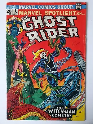 Buy Marvel Spotlight On #8 : The Ghost Rider Marvel Comics, 1972  • 11£