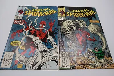 Buy Amazing Spider-Man #302 & 303 Todd McFarlane Art 1988 Copper Age Marvel VF/VF+ • 32.14£