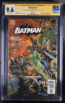 Buy Batman #619 Hush Pt 12 Jim Lee Villains Variant CGC 9.6 - Triple Signed • 216.95£