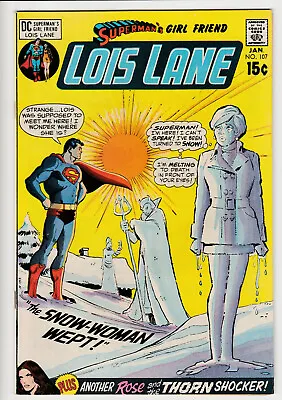 Buy Superman's Girlfriend, Lois Lane #107 - 1971 - Vintage DC 15¢ - DC, Batman Joker • 1.20£