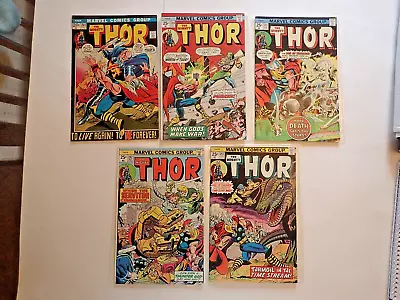 Buy 1972,1976 The Mighty Thor 201,240-243 • 14.48£