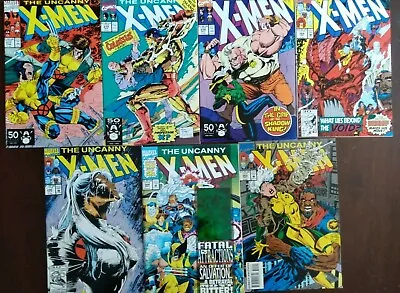 Buy The Uncanny X-Men #277 #278 #279 #284 #290 #304 #305 Marvel 1991-93 Comics • 15.98£