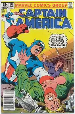 Buy Captain America (1st Series, Canadian Edition) #279 FN; Marvel | J.M. DeMatteis • 6.77£