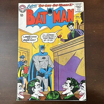 Buy Batman #163 (1964) - Joker Cover! Great Presenting Copy! • 142.25£