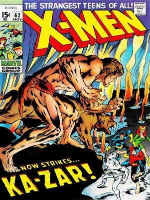 Buy The Uncanny X-Men #62 NEW METAL SIGN: Now Strikes Ka-Zar! • 15.74£