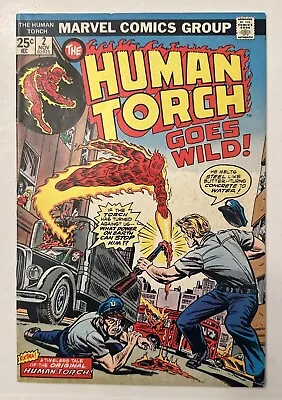 Buy HUMAN TORCH Nov 2 1974 Marvel Comic  Book News Stand VG Condition Free Ship • 23.62£
