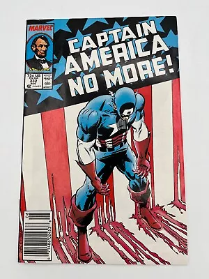Buy Captain America No More #332 Marvel 1987 Pre-Owned Very Good • 15.99£