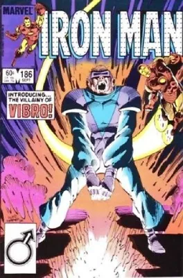 Buy Iron Man (Vol 1) # 186 (NrMnt Minus-) (NM-) Marvel Comics AMERICAN • 9.29£
