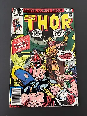 Buy Thor #276 - 1st Appearance Of Red Norvell As Thor (Marvel, 1978) VF • 3.52£