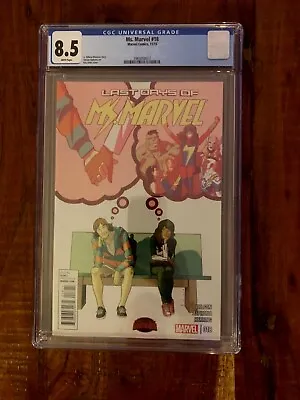 Buy Ms Marvel 18 (2015) CGC 8.5 • 45£