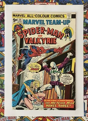 Buy Marvel Team-up #34 - Jun 1975 - Valkyrie Appearance! - Vfn+ (8.5) Pence Copy • 8.99£