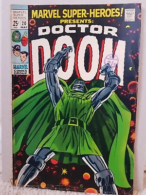 Buy Marvel Super-heroes Presents #20 Doctor Doom 1969 • 110£