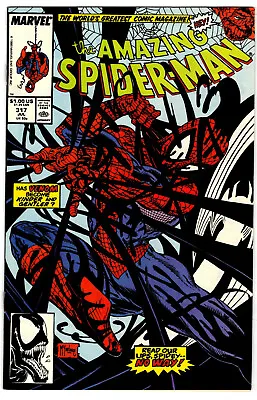 Buy AMAZING SPIDER-MAN # 317 - Marvel 1989 - Venom (vf-)  (b) • 21.45£
