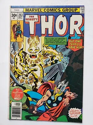 Buy Thor #263  1977  Marvel Comics  Walt Simonson Art  Nice  **free Shipping** • 9.59£
