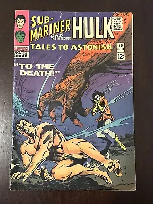 Buy Tales To Astonish 80  Hulk & Sub Mariner Stories   Jack Kirby  VG- • 10.25£