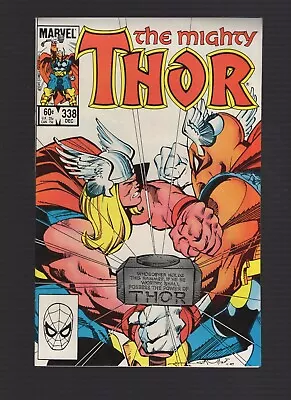 Buy The Mighty Thor #338 - 2nd Appearance Beta Ray Bill - Higher Grade Plus Plus • 15.79£