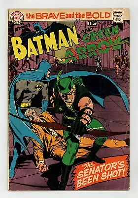 Buy Brave And The Bold #85 VG- 3.5 1969 1st App. New Green Arrow Costume • 29.97£
