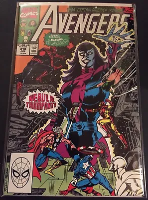 Buy Avengers #318 NM Paul Ryan Nebula Cover 1990 Spider-Man Marvel Comics • 5.53£