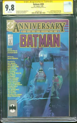Buy Batman 400 CGC SS 9.8 Bill Sienkiewicz 10/1986 • 643.41£