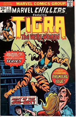 Buy Marvel Chillers 3 4 And 6  Tigra First Series Lot Isabella/Meugniot-High Grade • 15.80£