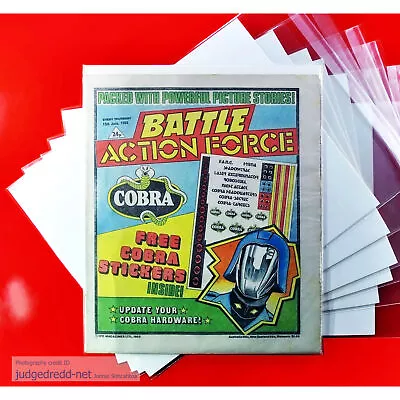 Buy BATTLE ACTIONFORCE COMIC IPC 15 6 1985 UK  1 Comic Bag And Board (Lot 0296) # • 8.50£
