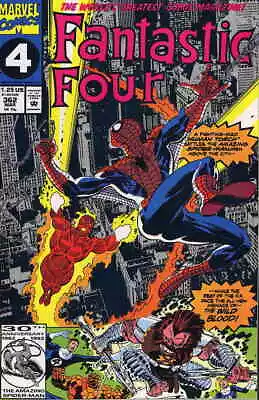 Buy Fantastic Four (Vol. 1) #362 FN; Marvel | Spider-Man Tom DeFalco - We Combine Sh • 2.20£