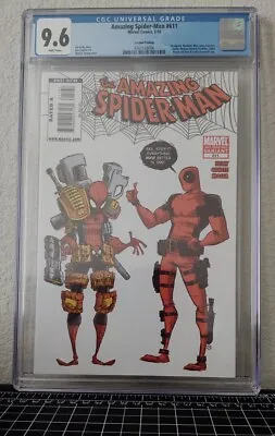 Buy Amazing Spider-Man #611 2nd Print CGC 9.6 Skottie Young Cover • 140.55£